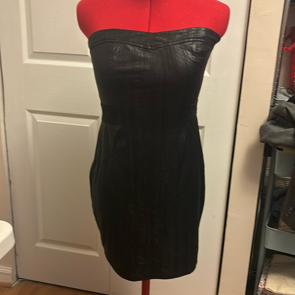 Forever 21 Dresses & Skirts - twenty one Faux Leather Mini Dress
